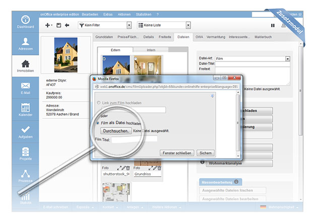 onOffice smart Film-Modul
